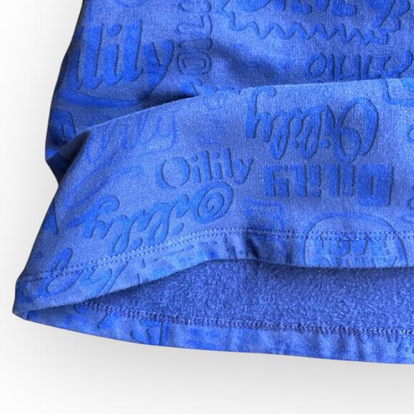 Oilily Ruffled Organic Sweat Dress and Jacquard Tights, Size 104 ( 4T), Blue - Picture 7 of 16